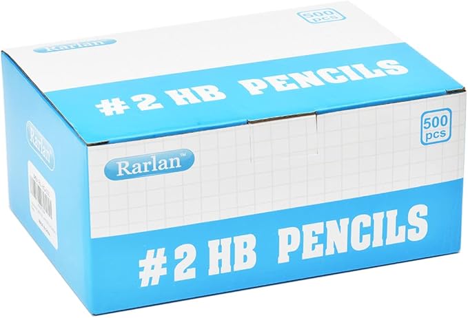 Rarlan Wood-Cased #2 HB Pencils, Pre-sharpened - Image 4