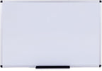 VIZ-PRO Dry Erase Board/Whiteboard, 72 x 40 Inches, Wall Mounted Board - Image 2