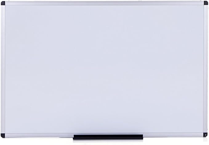 VIZ-PRO Dry Erase Board/Whiteboard, 72 x 40 Inches, Wall Mounted Board - Image 2