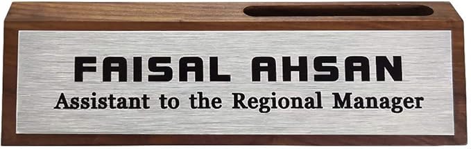 Personalized Business Desk Name Plate - Image 4