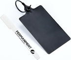 100 Black Plastic Tags Shipping Tags Water Proof Tags - Image 2