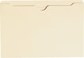 Smead File Jacket, Reinforced Straight-Cut Tab, Flat-No Expansion, Legal Size