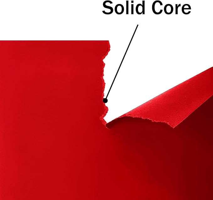 24 Sheets Bright Red Cardstock 8.5 x 11 Construction Paper, Goefun 80lb Red - Image 3