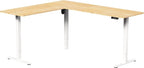 VIVO Electric Corner 75 x 63 inch L-Shaped Standing Desk, Memory Height - Image 9