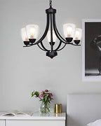 Eidonta 4 Pack Clear Glass Shade Replacements, Bell Shaped Glass Shade Covers - Image 7