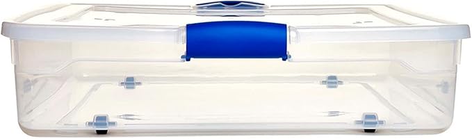 HOMZ 2-Pack Under Bed Storage, 56 Quart, and Towels - Image 9