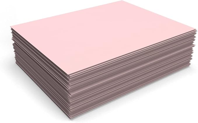 LUXPaper 8.5" x 11" Paper | Letter Size | Candy Pink | 80lb. Text | 250 Qty - Image 4