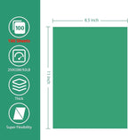 OcePor 100 Sheets Christmas Green Cardstock Paper, Colored Printer Paper 8.5 x - Image 2