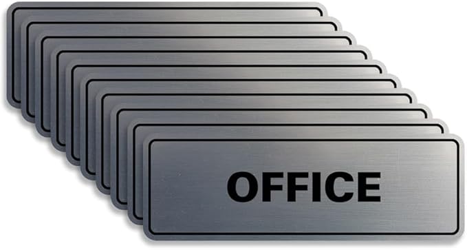Signs ByLITA Standard Office Sign by SignsByLITA