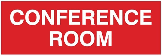 Signs ByLITA Basic Conference Room Sign by SignsByLITA