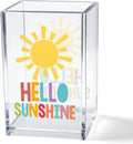 Vgrti Hello Sunshine Acrylic Cosmetic Pencil Pen Holder Cup, Inspirational by Unknown