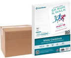 Printworks White Cardstock, 67 lb, 96 Bright, FSC Certified, 500 Sheets by PrintWorks
