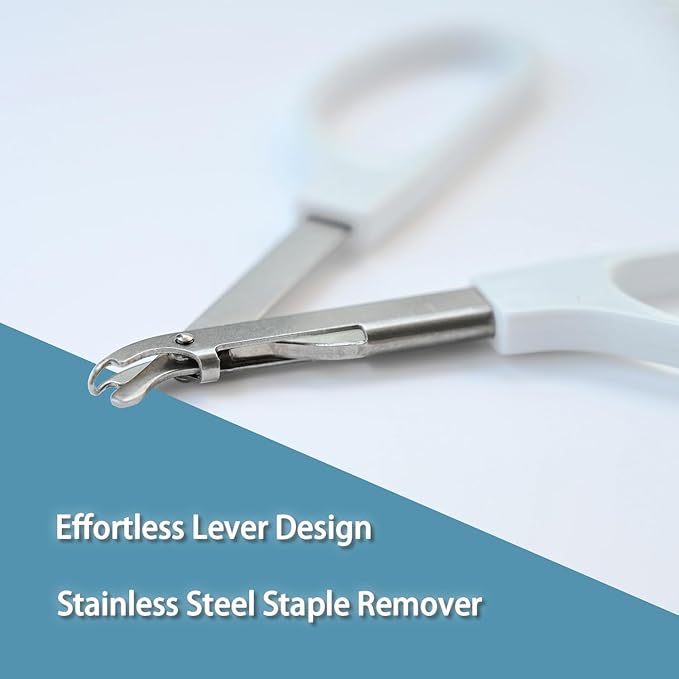 Skin Staple Removal Kit, Includes Staple Remover and Gauze Sponge - Image 5