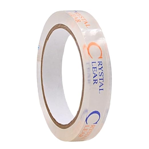 WOD CST22CC Crystal Clear See-Through Packing Tape – 3/4 inch x 110 yds. by WODTape