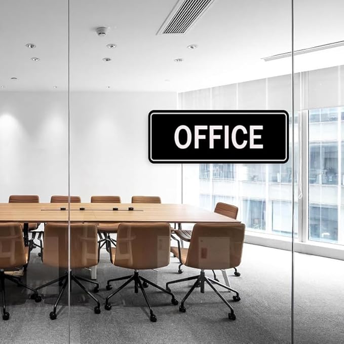 Stick-On Wall Acrylic Drop Keys Here Door Wall Label Signs，For Offices - Image 5