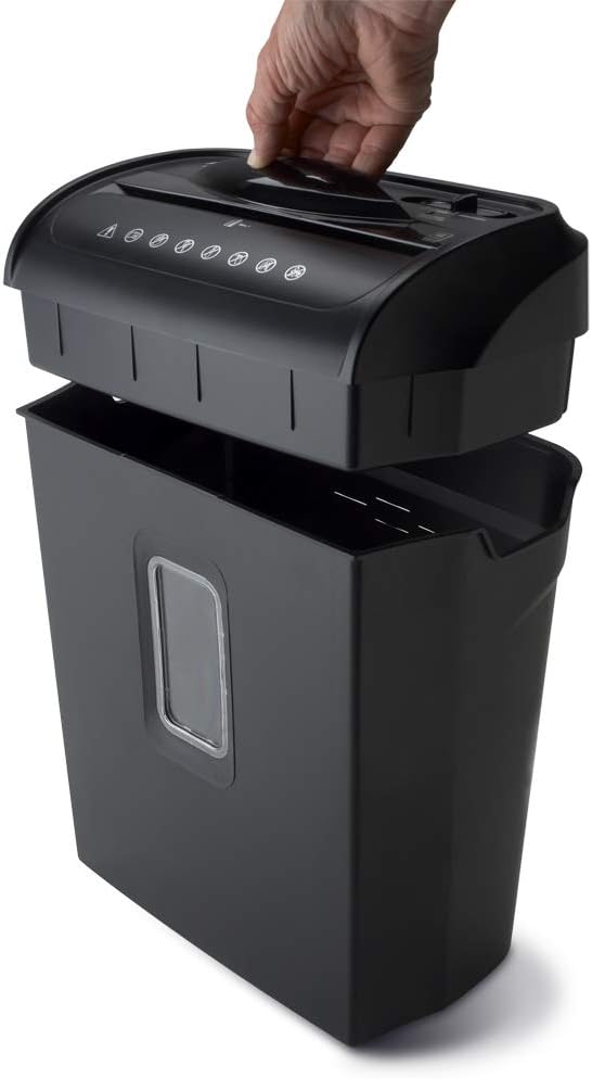 Aurora AU608MB High-Security 6-Sheet Micro-Cut Paper Credit Card Shredder - Image 4
