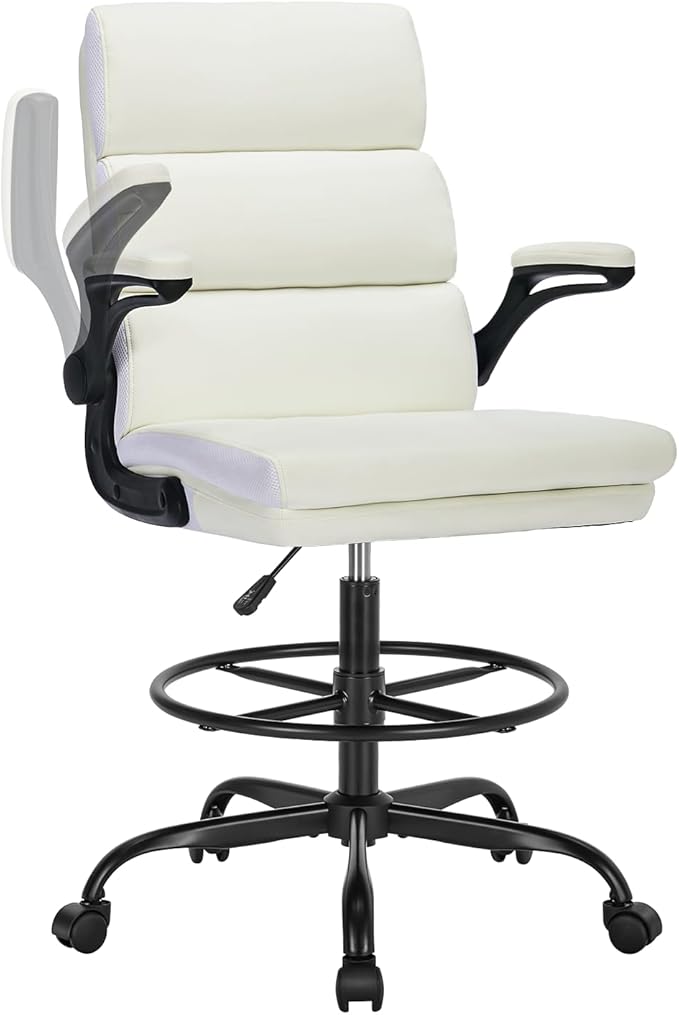 Drafting Chair Tall Office Chair by AMSEATEC