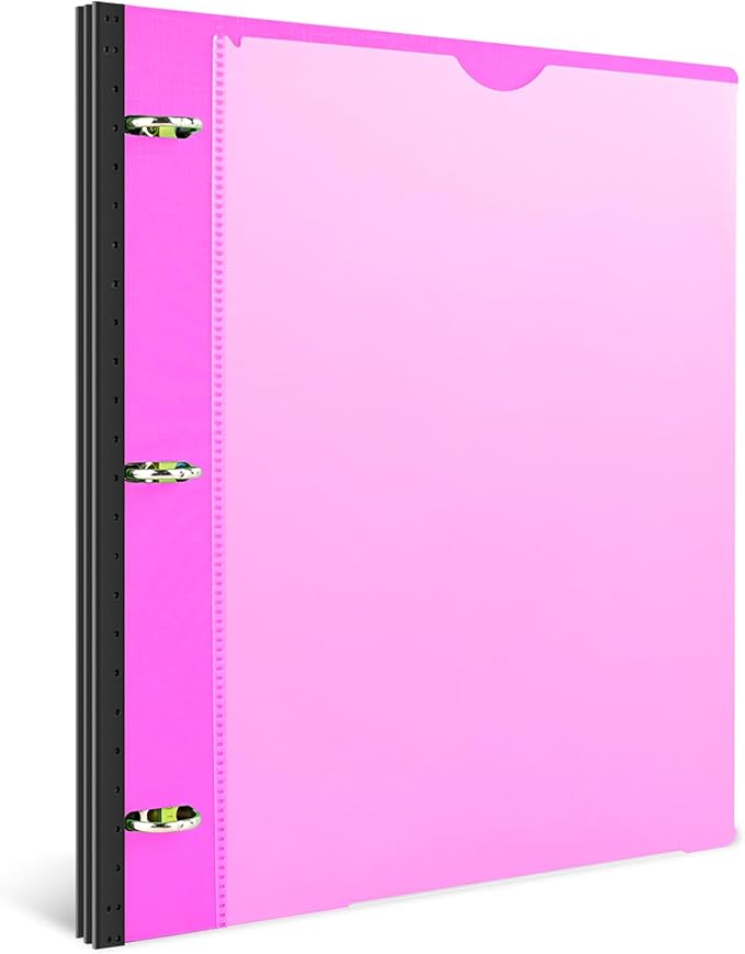 INFUN 1 Inch Telescoping 3 Ring Binder by INFUN