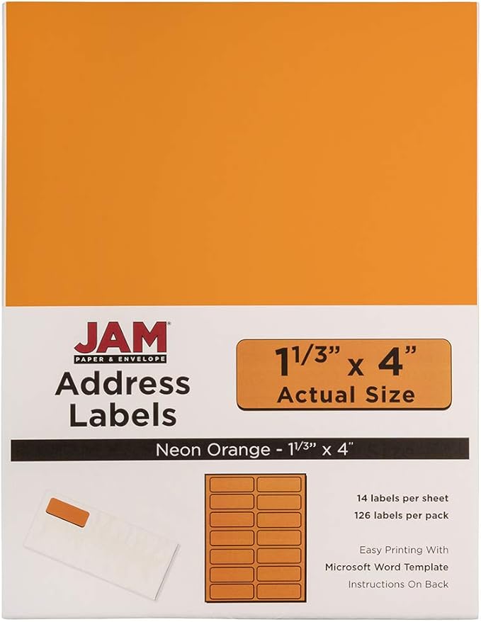 JAM PAPER Shipping Address Labels - Image 7