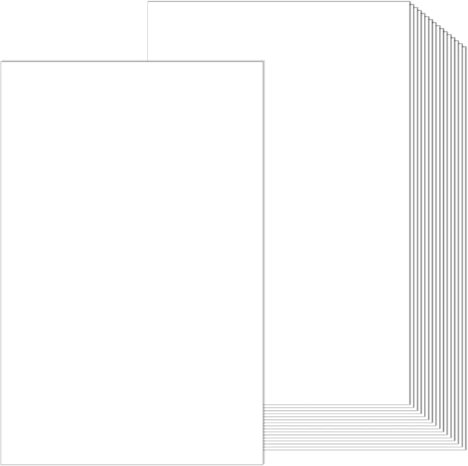 Mepase 500 Sheets Legal Size Cardstock 8.5" X 14" -1 Ream White Paper, 65lb by Mepase