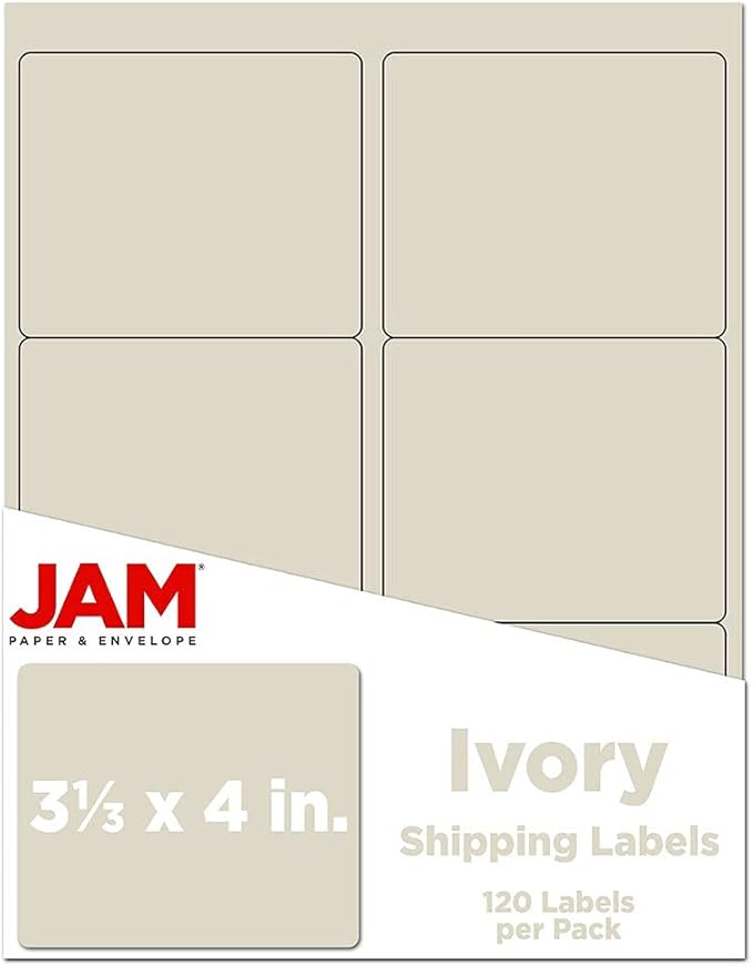 JAM PAPER Shipping Address Labels by JAMPaper