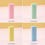 BetterJonny Sliding Retractable Eraser, 4 Color Push Pull Erasers and 8 Refills - Image 7