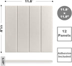 DECORITA Felt Bulletin Board Tiles | Modern Cork Board Alternative | Large Cork - Image 2