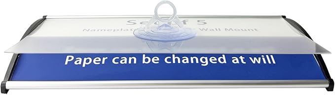 2 Pcs Aluminum Office Name Plate Holder - Image 2