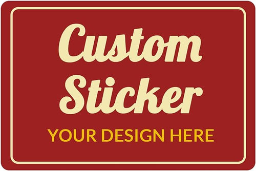 100-500 Pcs Custom Stickers Personalized Labels by Bemumley