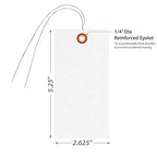 SmartSign White Shipping Tags - Image 5