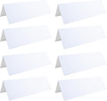WTYONZEL 30 Pack Printable Name Tent Cards, 3.5"x 11" Blank Folding Paper by Unknown