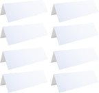 WTYONZEL 30 Pack Printable Name Tent Cards, 3.5"x 11" Blank Folding Paper by Unknown