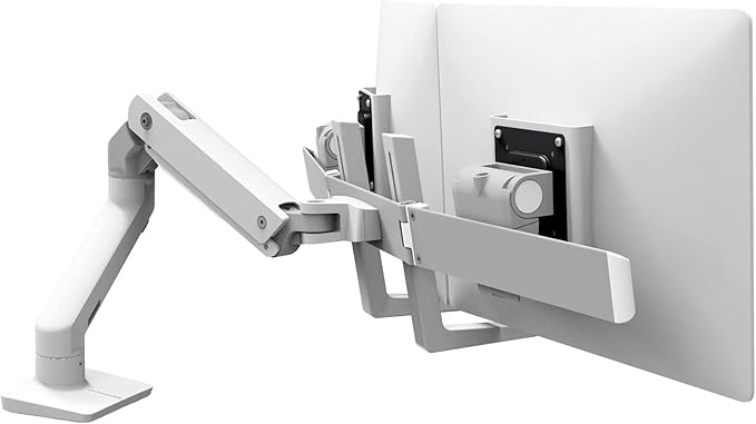 Ergotron – HX Dual Monitor Arm, VESA Desk Mount – by Ergotron