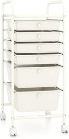 RELAX4LIFE 6-Drawer Rolling Storage Cart by RELAX4LIFE