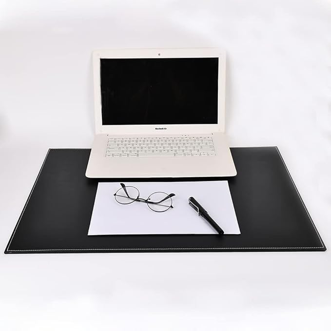 KINGFOM Desk Pad & Mat 24" x 18" Protector Large Mouse Pad PU Leather - Image 8