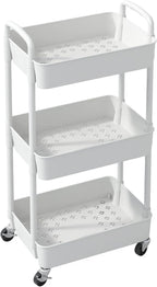 Sywhitta 3-Tier Plastic Rolling Utility Cart - Image 8