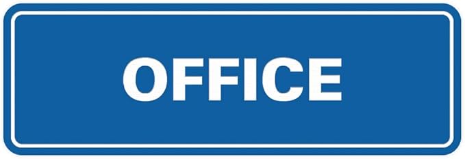 Signs ByLITA Standard Office Sign by SignsByLITA