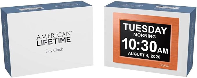 American Lifetime New 2026 Dementia Clock Large Digital Clock - Image 4