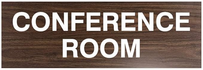 Signs ByLITA Basic Conference Room Sign by SignsByLITA