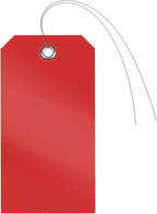 Uniclife 120 Pcs Red Plastic Tags - Image 2