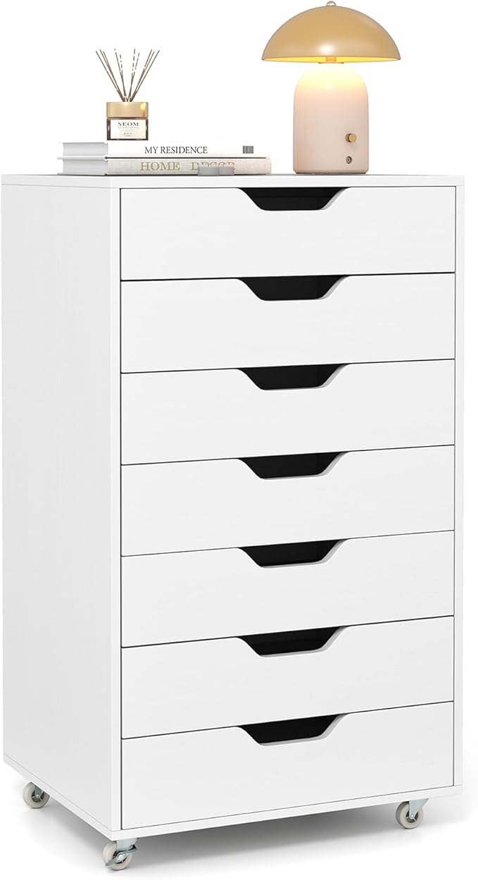 Giantex Drawers Cabinet Mobile Lateral Filing Organizer by Giantex
