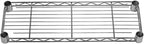 Shelving Inc. 8" d x 24" w Chrome Wire Shelving - Image 3
