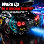 car loud alarm clock for heavy sleepers adults shown in use