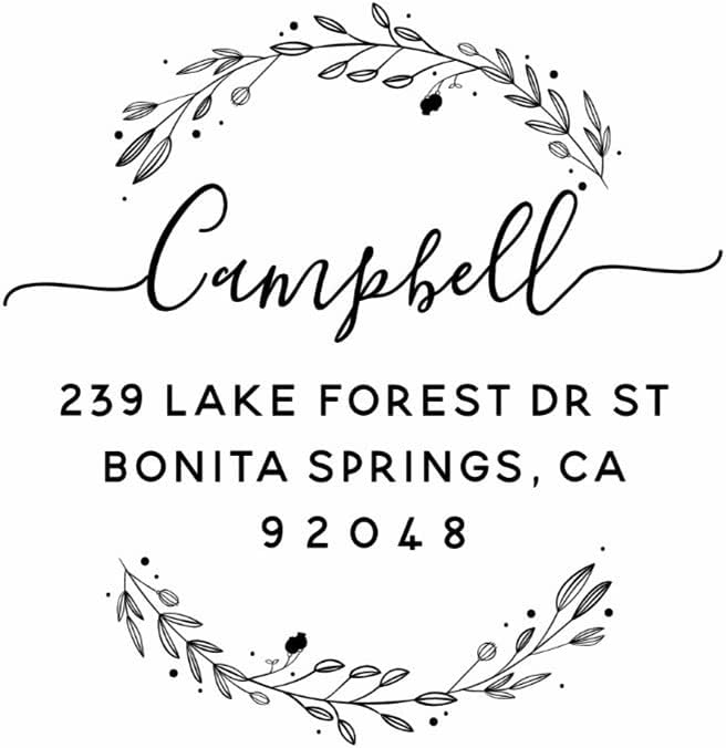 LOMENTICSCustom Self Inking Return Address Stamp, Make Return Addressing Easy - Image 3