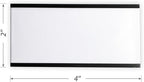 SmartSign Magnetic 'C' Channel Label Holders | 2" x 4" - Image 3