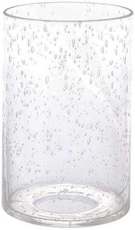 Sunwo Glass Shade Straight Cylinder Glass Lamp Shade Replacement - Image 2