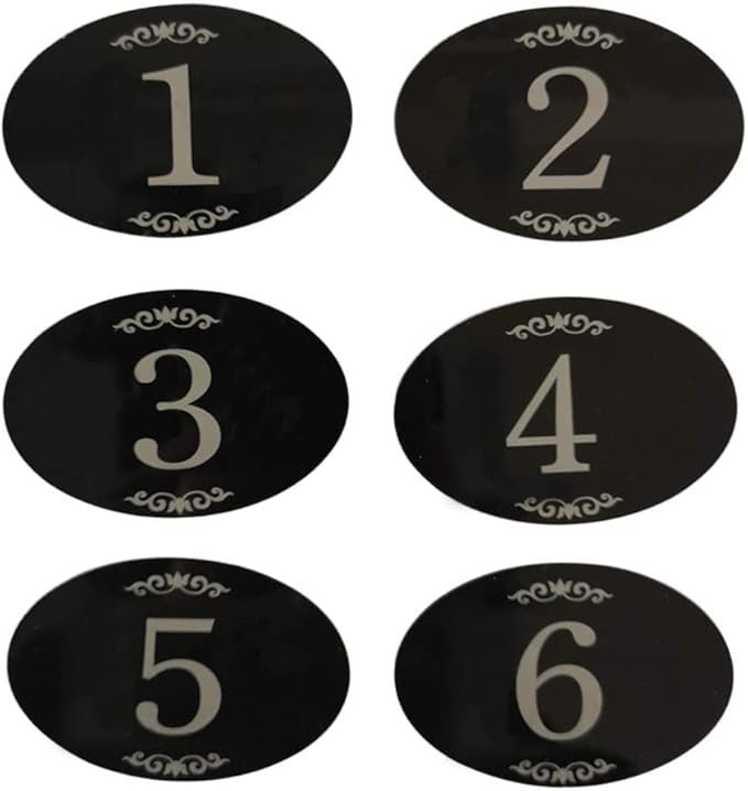 StayMax Locker Number Signs Door Sign by StayMax