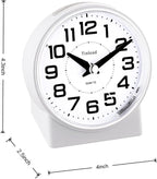 Tinload 4.3" No Ticking Analog Alarm Clock, Silent Readable - Image 3