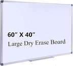 60" x 40" Magnetic Dry Erase Whiteboard by DexBoard