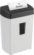 Bonsaii 12-Sheet Cross-Cut Paper Shredder, P-4 Security, Credit Card & Document by bonsaii